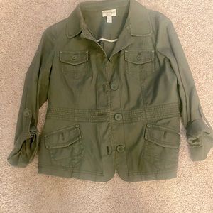 Loft camp green jacket